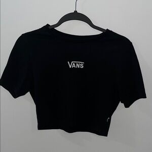 Vans Women's Classic Black Crop Top